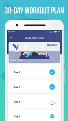 30 Day Upper Body Challenge android App screenshot 2